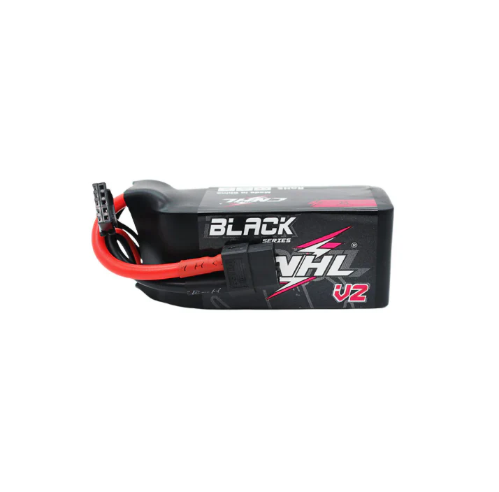 CNHL Black Series V2.0 1300mAh 14.8V 4S 130C LiPo Battery (XT60 Plug) - Image 3