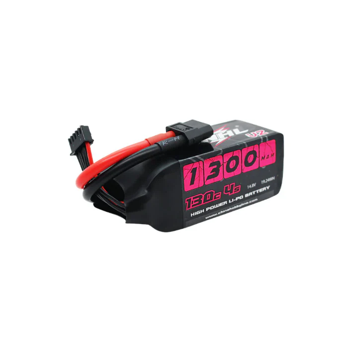 CNHL Black Series V2.0 1300mAh 14.8V 4S 130C LiPo Battery (XT60 Plug) - Image 5