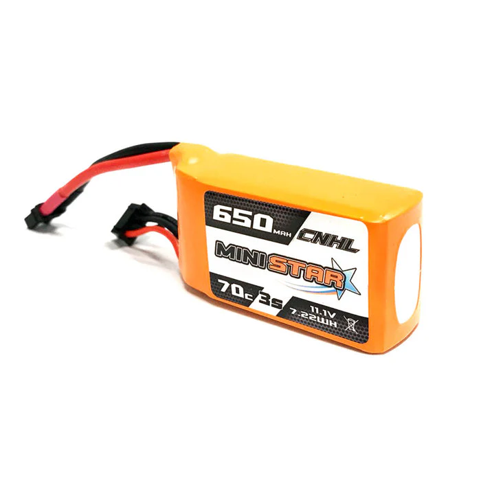 CNHL MiniStar Series 650mAh 11.1V 3S 70C LiPo Battery (XT30 Plug) - Image 3