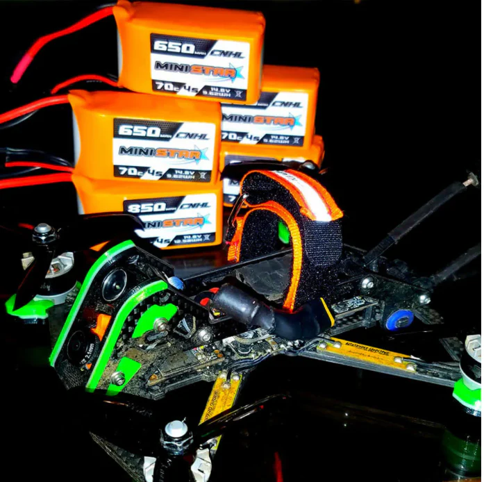 CNHL MiniStar Series 650mAh 14.8V 4S 70C LiPo Battery (XT30U Plug) - Image 4