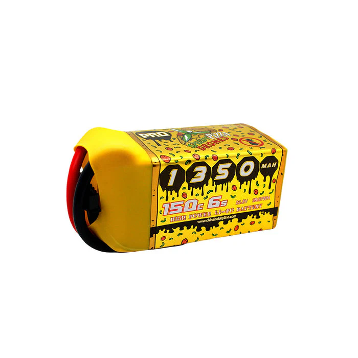 CNHL Pizza Series 1350mAh 22.2V 6S 150C LiPo Battery (XT60 Plug) - Image 5
