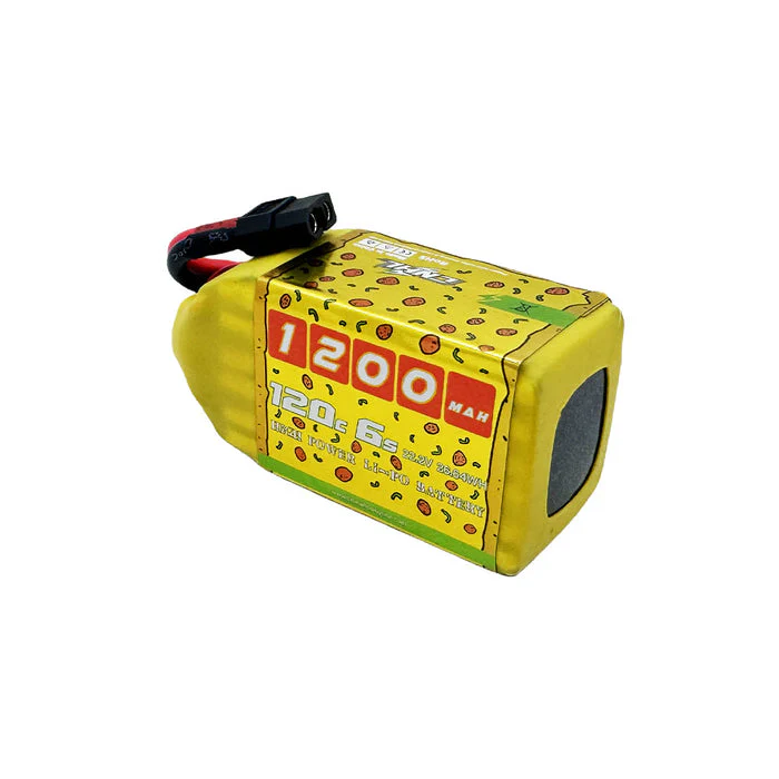CNHL Pizza Series V2.0 1200mAh 22.2V 6S 120C LiPo Battery (XT60 Plug) - Image 4