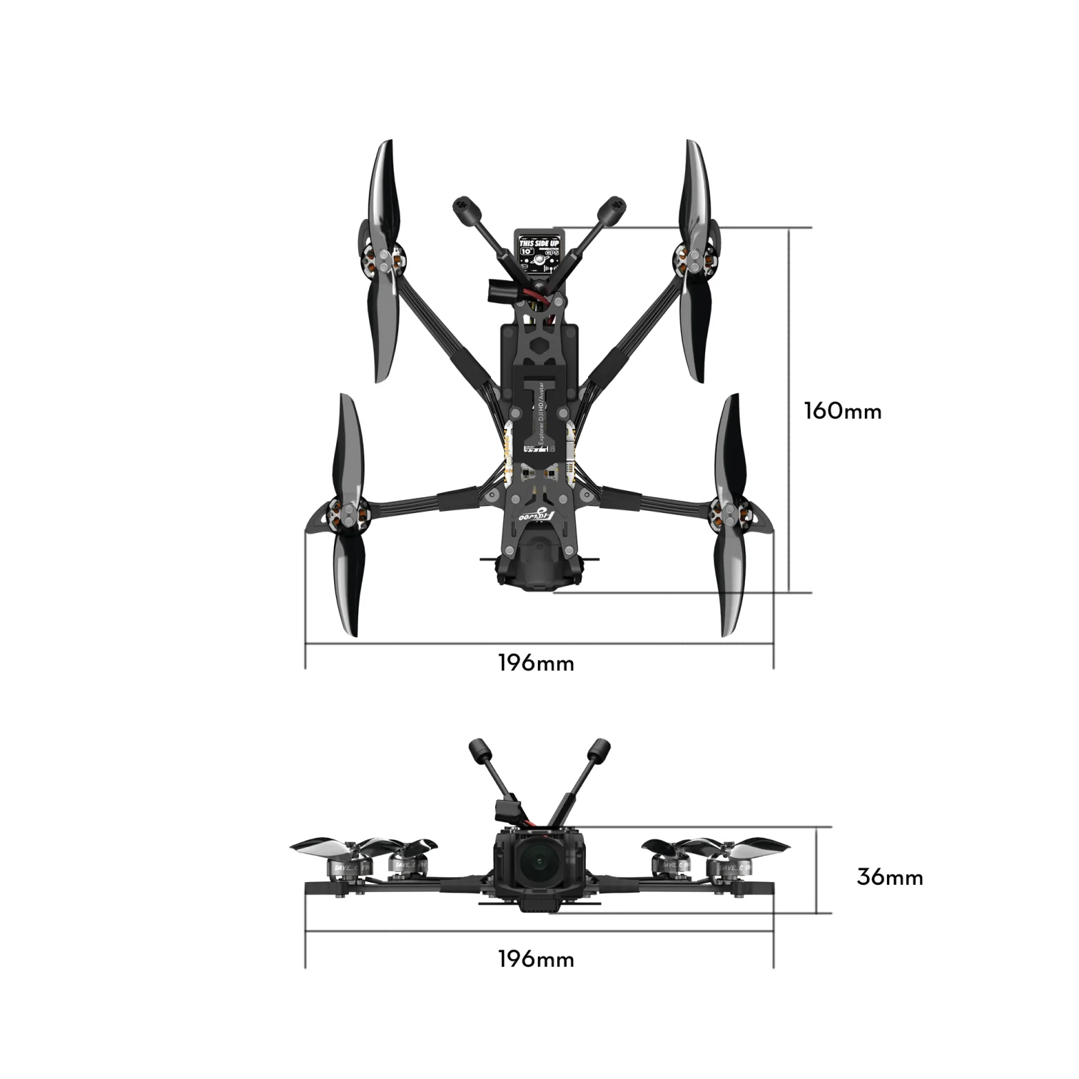 Flywoo Explorer LR HD DJI O4 PRO ELRS - Image 4