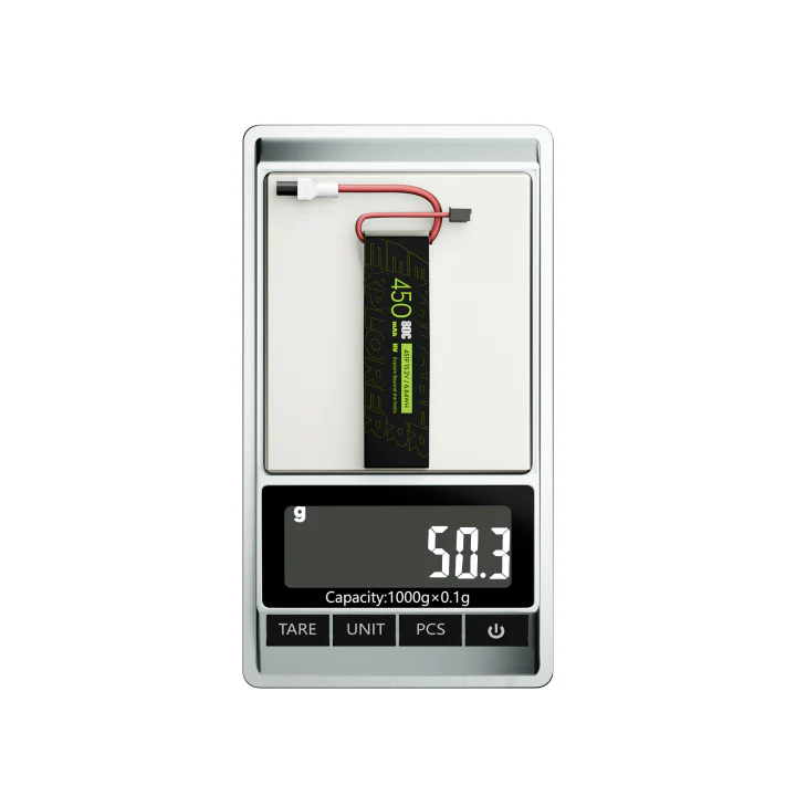 Flywoo Explorer 4S 450mAh HV 80C LiPo Battery – XT30 Plug (2pcs) - Image 3