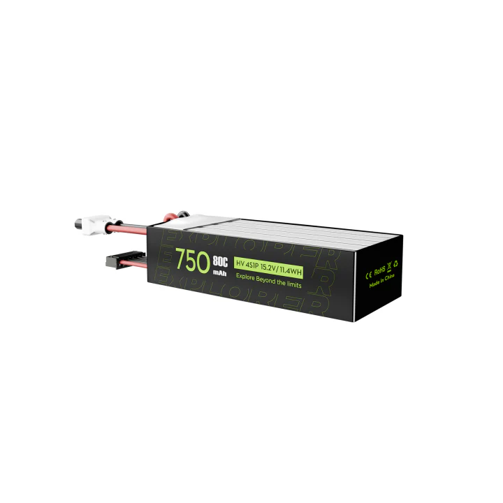 Flywoo Explorer 4S 750mAh HV 80C LiPo Battery – XT30 Plug (2pcs) - Image 4