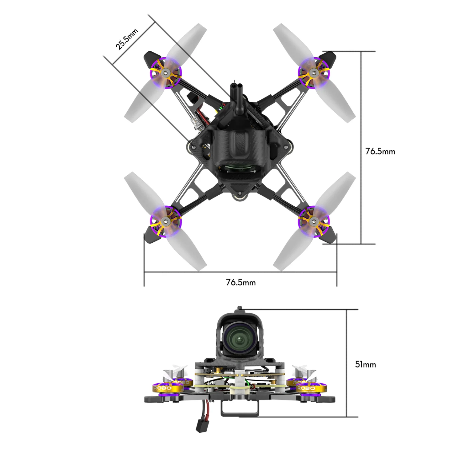 Flywoo Firefly18 1S Nano Baby V3 O4 – ELRS - Image 7