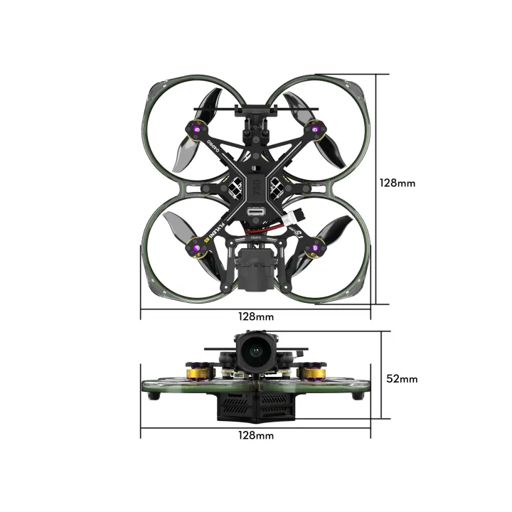 Flywoo FlyLens 85 HD O4 Pro 2S LED Whoop FPV Drone V1.3 ELRS - Image 5