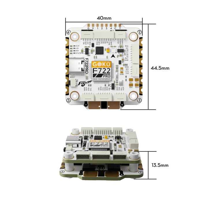 Flywoo GOKU F722 Pro V2 55A 32Bit 128K Stack (30x30) - Image 6