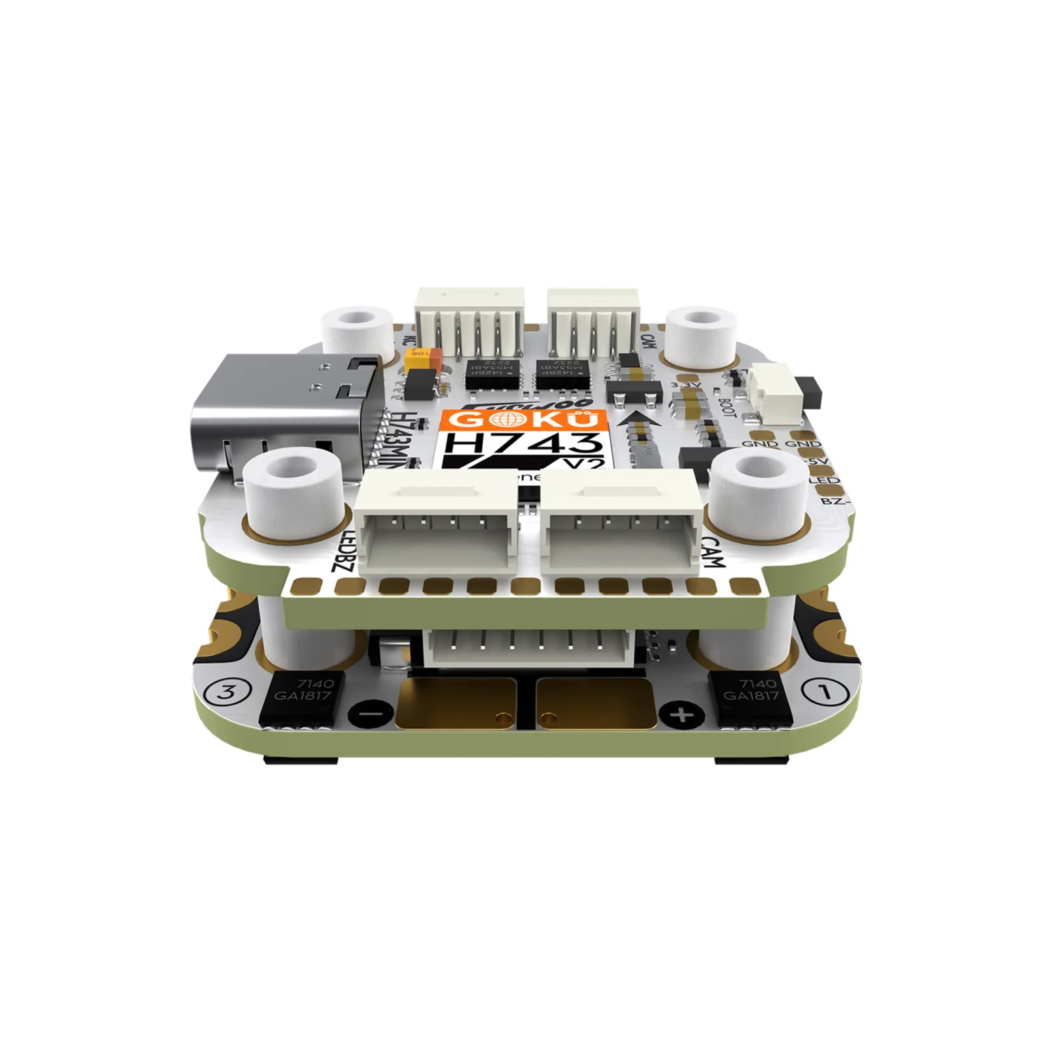 Flywoo GOKU H743 Pro Mini 45A 32Bit 128K 20x20 Stack – Plug & Play for O4 / O4 Pro - Image 3
