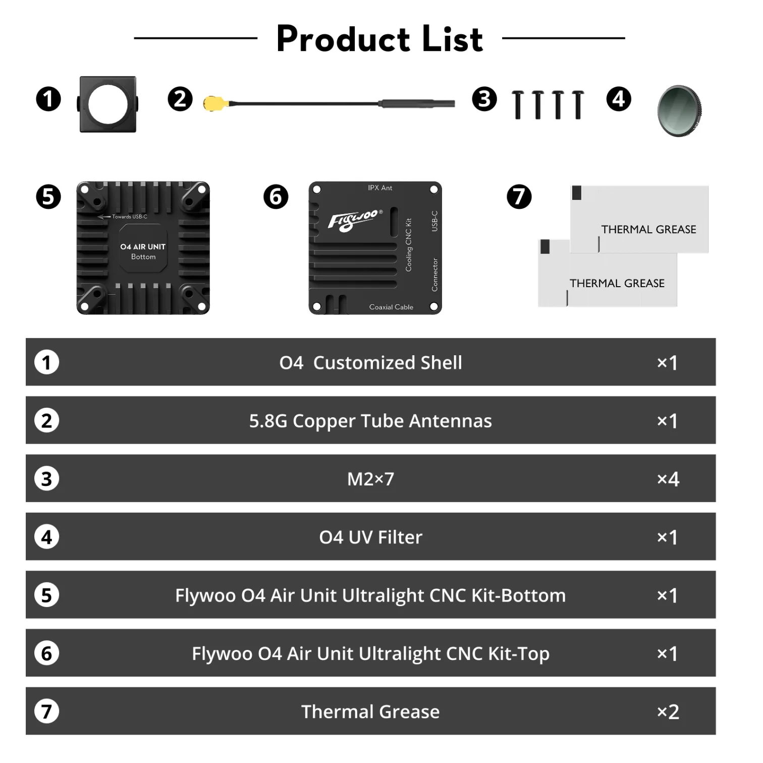 Flywoo O4 Air Unit Cooling CNC Kit – 18mm - Image 3