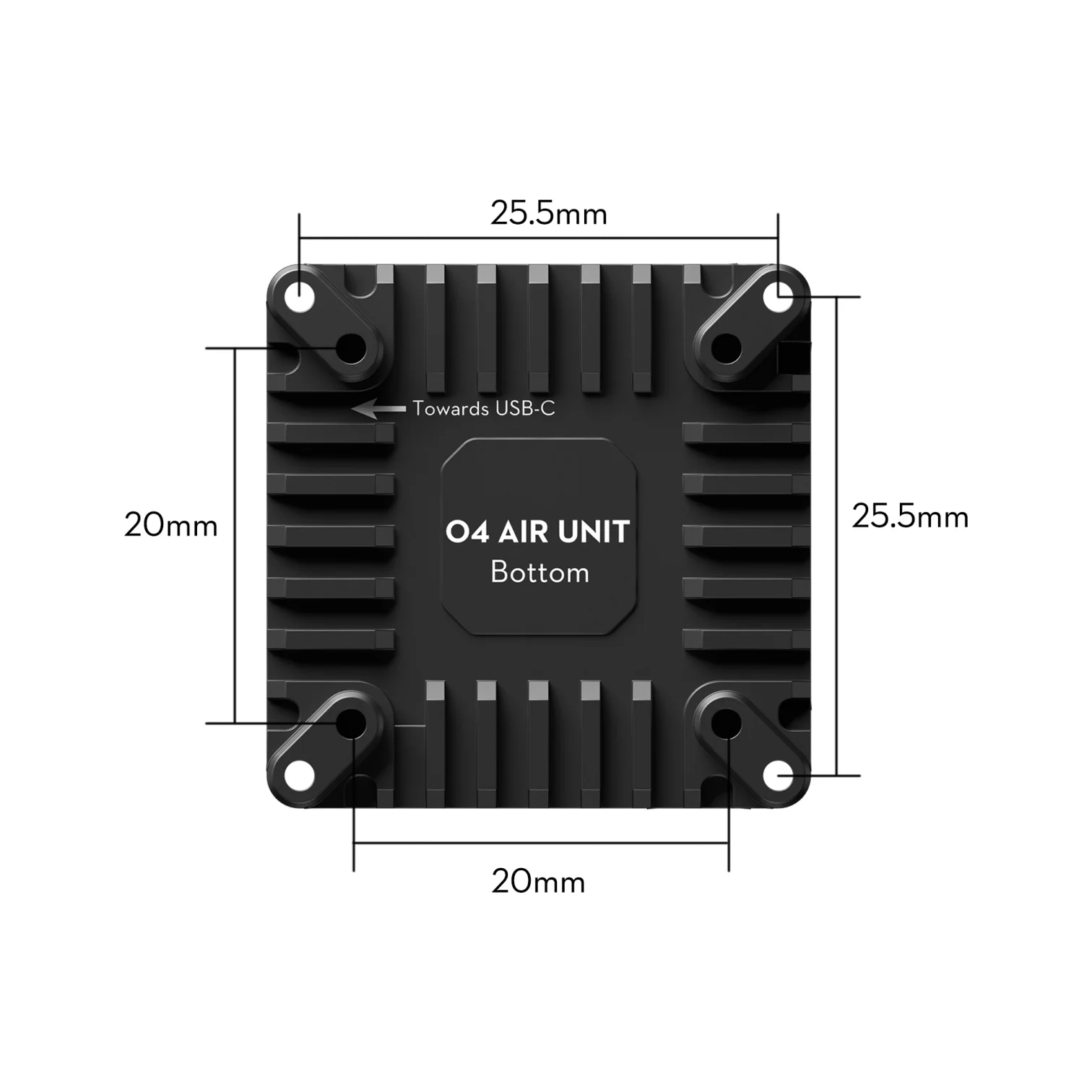 Flywoo O4 Air Unit Cooling CNC Kit – 18mm - Image 5