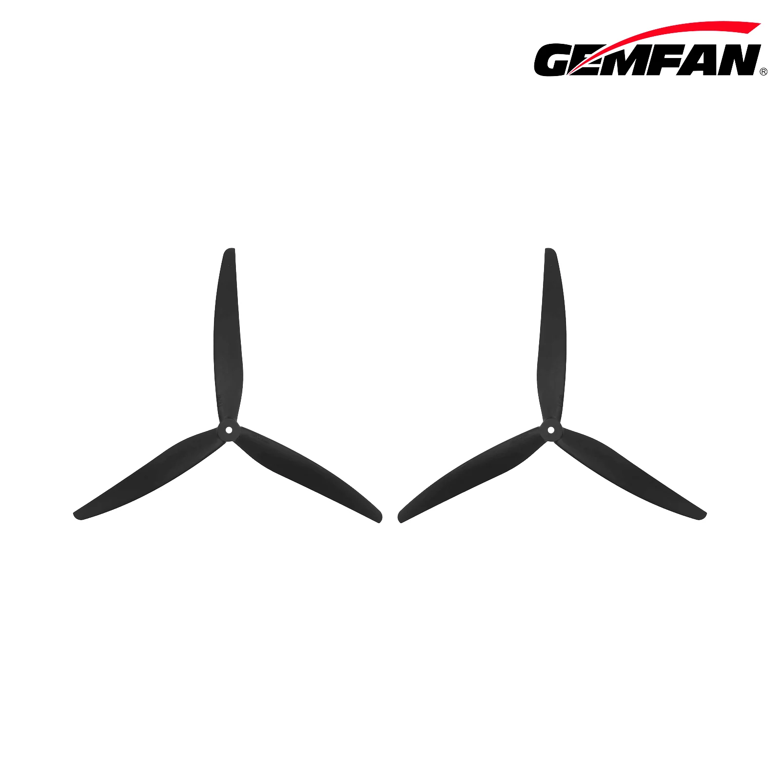 Gemfan 1170-3 3-Blade Cinelifter Propellers (Set of 2) – Black - Image 2