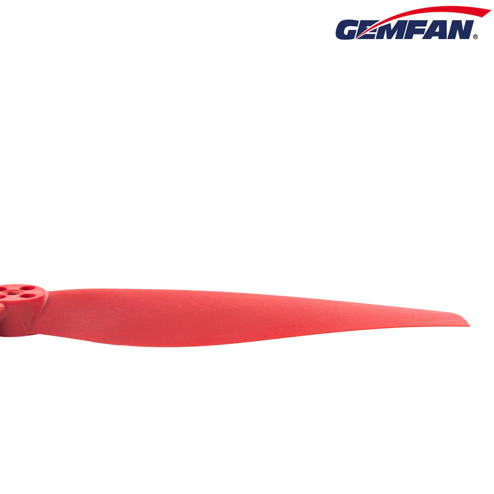 Gemfan 1310-3 3-Blade X-Class Propellers (Set of 2) – Red - Image 5
