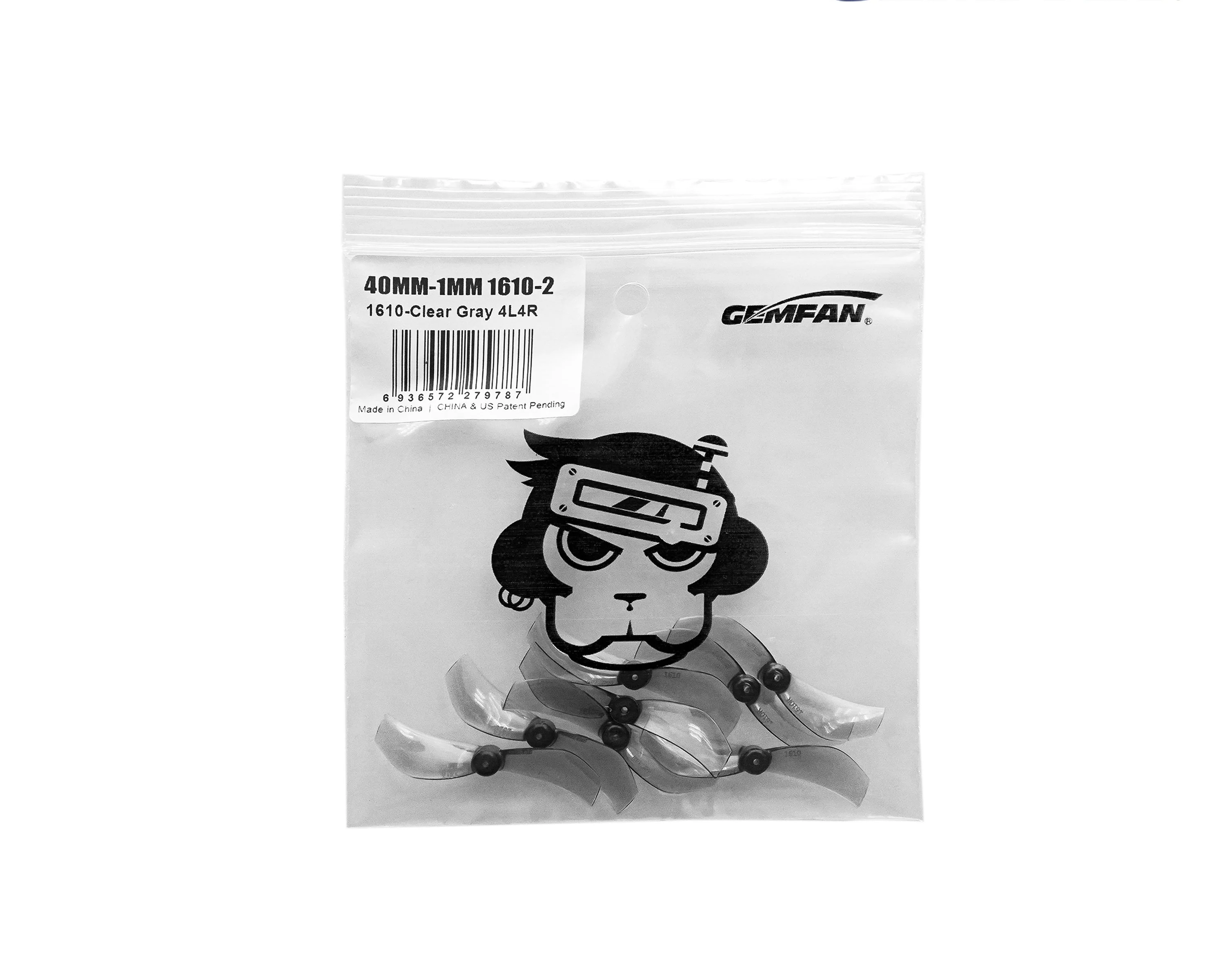 Gemfan 1610 40mm 2-Blade Props – Choose Shaft Size & Color (4 Pairs) - Image 9
