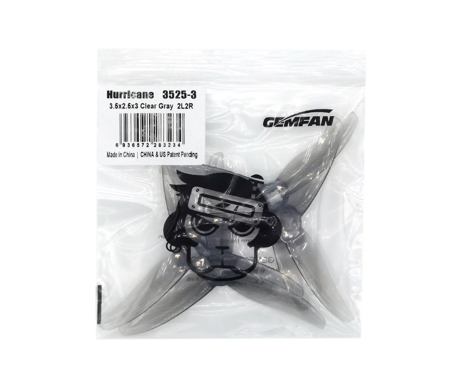 Gemfan Hurricane 3525 3-Blade Propellers – 2 Pairs (1.5mm & M5 Mount – Choose Color) - Image 10
