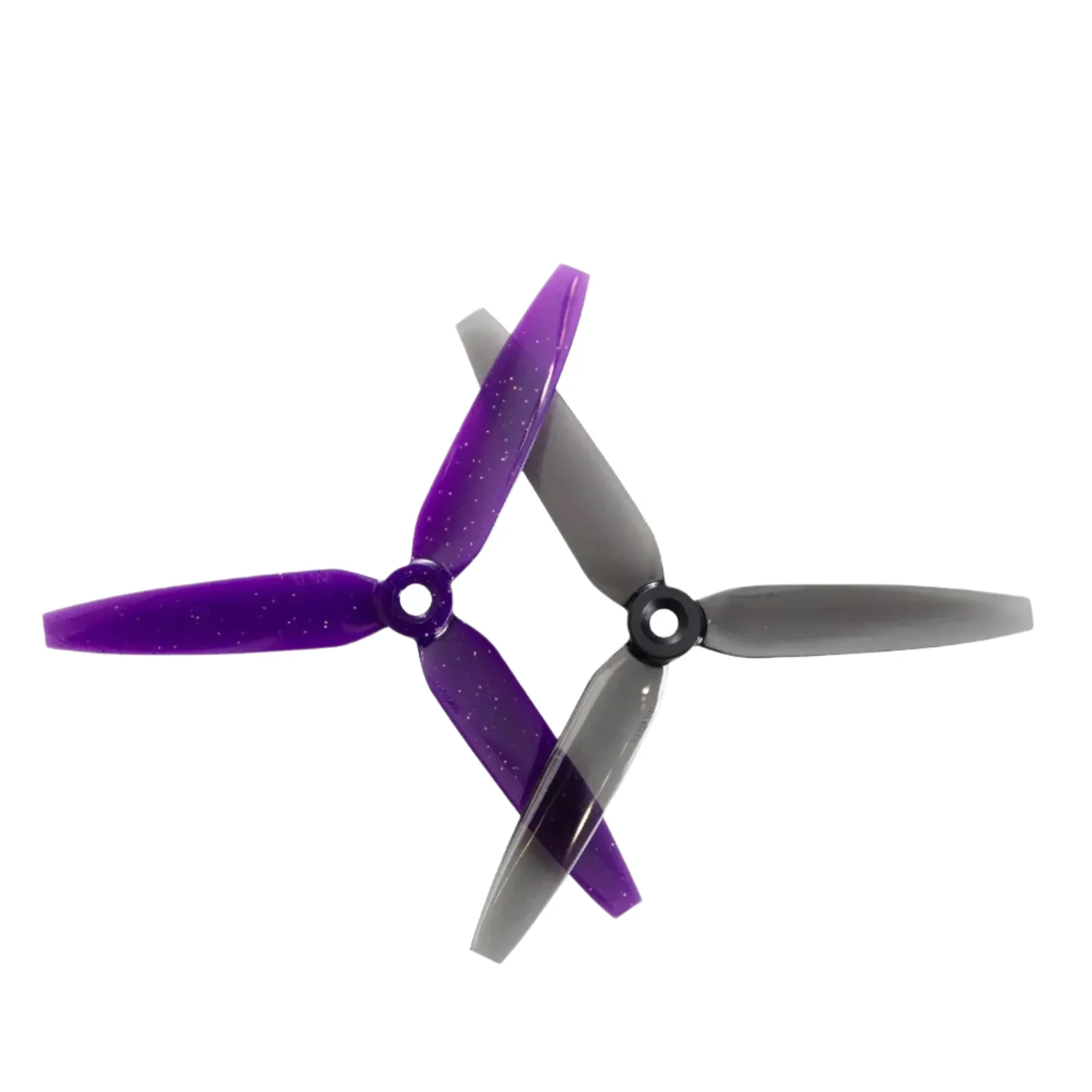 Gemfan 513D 3D Propellers (3-Blade – Zurple, Set of 4)