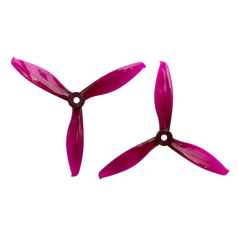 Gemfan Flash 5149 3-Blade Propellers (Set of 4) – Clear Purple