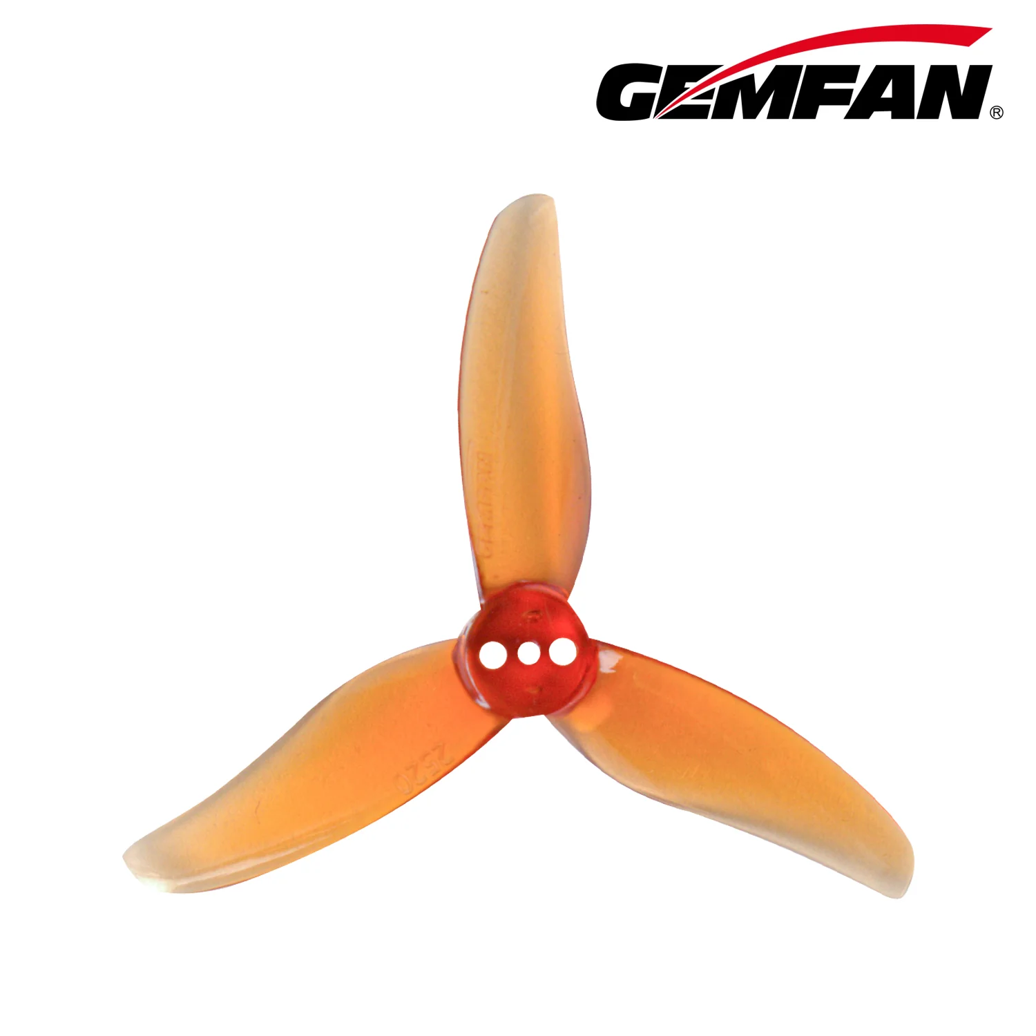 Gemfan Hurricane 2520 3-Blade Props – Whisky (1.5mm Shaft, 4 Pairs) - Image 3