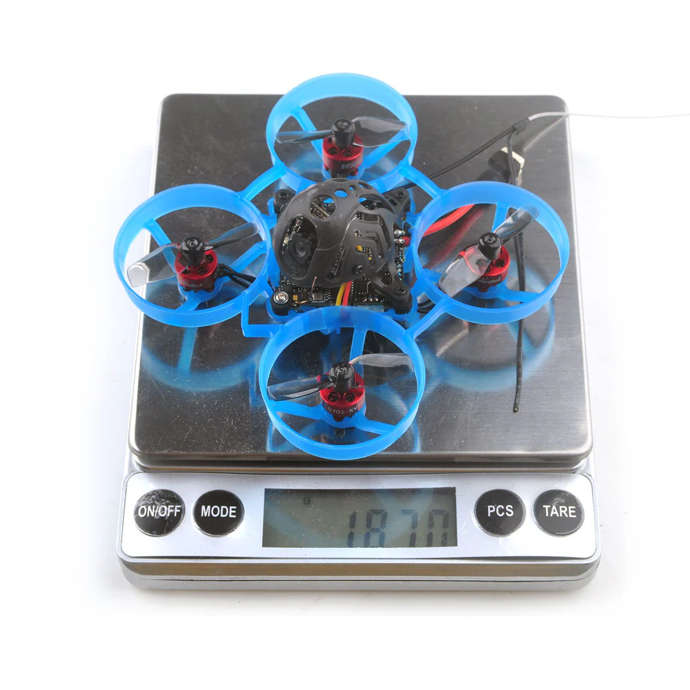 Happymodel Mobula6 ELRS 2.4GHz 1S 65mm Brushless FPV Whoop Drone (Race 25000KV- Blue Frame) - Image 3
