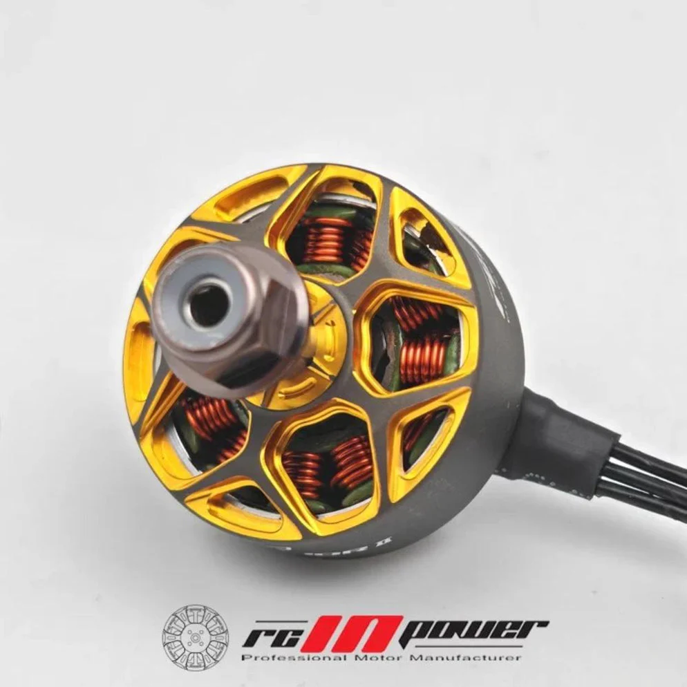 RCINPower WASP Major V2 22.6-6.6 1980KV Brushless FPV Motor (1 pc) – Purple/Grey - Image 6