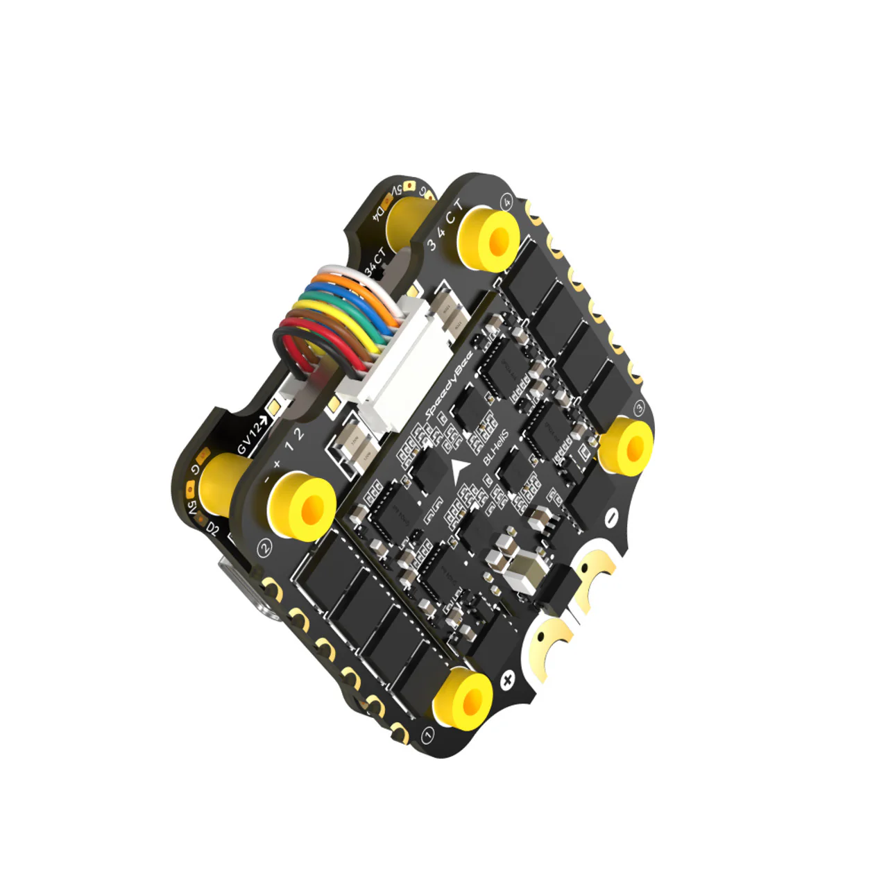SpeedyBee F405 V4 BLS 60A 30x30 FC & ESC Stack – High-Performance 3-6S Flight Controller and ESC Combo - Image 3