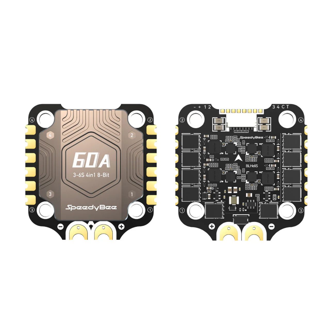 SpeedyBee F405 V4 BLS 60A 30x30 FC & ESC Stack – High-Performance 3-6S Flight Controller and ESC Combo - Image 7